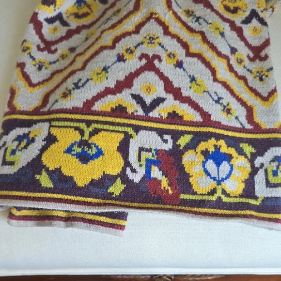 Anthropologie Contrast Mock Neck Sweater - Picture 5 of 5